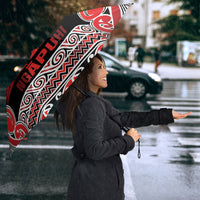 Aotearoa Iwi Ngapuhi Umbrella Maori Wharenui House Tribal Pattern