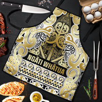 Aotearoa Iwi Ngati Whatua Apron Maori Wharenui House Tribal Pattern