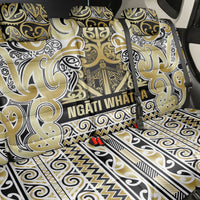 Aotearoa Iwi Ngati Whatua Back Car Seat Cover Maori Wharenui House Tribal Pattern