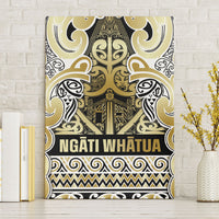 Aotearoa Iwi Ngati Whatua Canvas Wall Art Maori Wharenui House Tribal Pattern