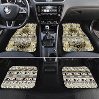 Aotearoa Iwi Ngati Whatua Car Mats Maori Wharenui House Tribal Pattern