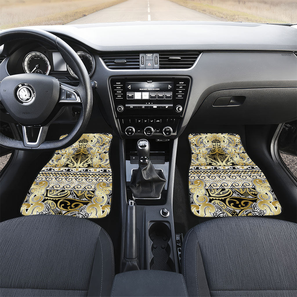 Aotearoa Iwi Ngati Whatua Car Mats Maori Wharenui House Tribal Pattern