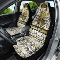 Aotearoa Iwi Ngati Whatua Car Seat Cover Maori Wharenui House Tribal Pattern