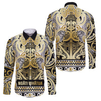 Aotearoa Iwi Ngati Whatua Family Matching Tank Maxi Dress and Hawaiian Shirt Maori Wharenui House Tribal Pattern