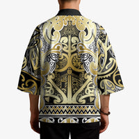 Aotearoa Iwi Ngati Whatua Kimono Maori Wharenui House Tribal Pattern