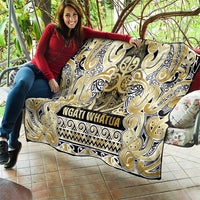 Aotearoa Iwi Ngati Whatua Quilt Maori Wharenui House Tribal Pattern