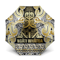 Aotearoa Iwi Ngati Whatua Umbrella Maori Wharenui House Tribal Pattern