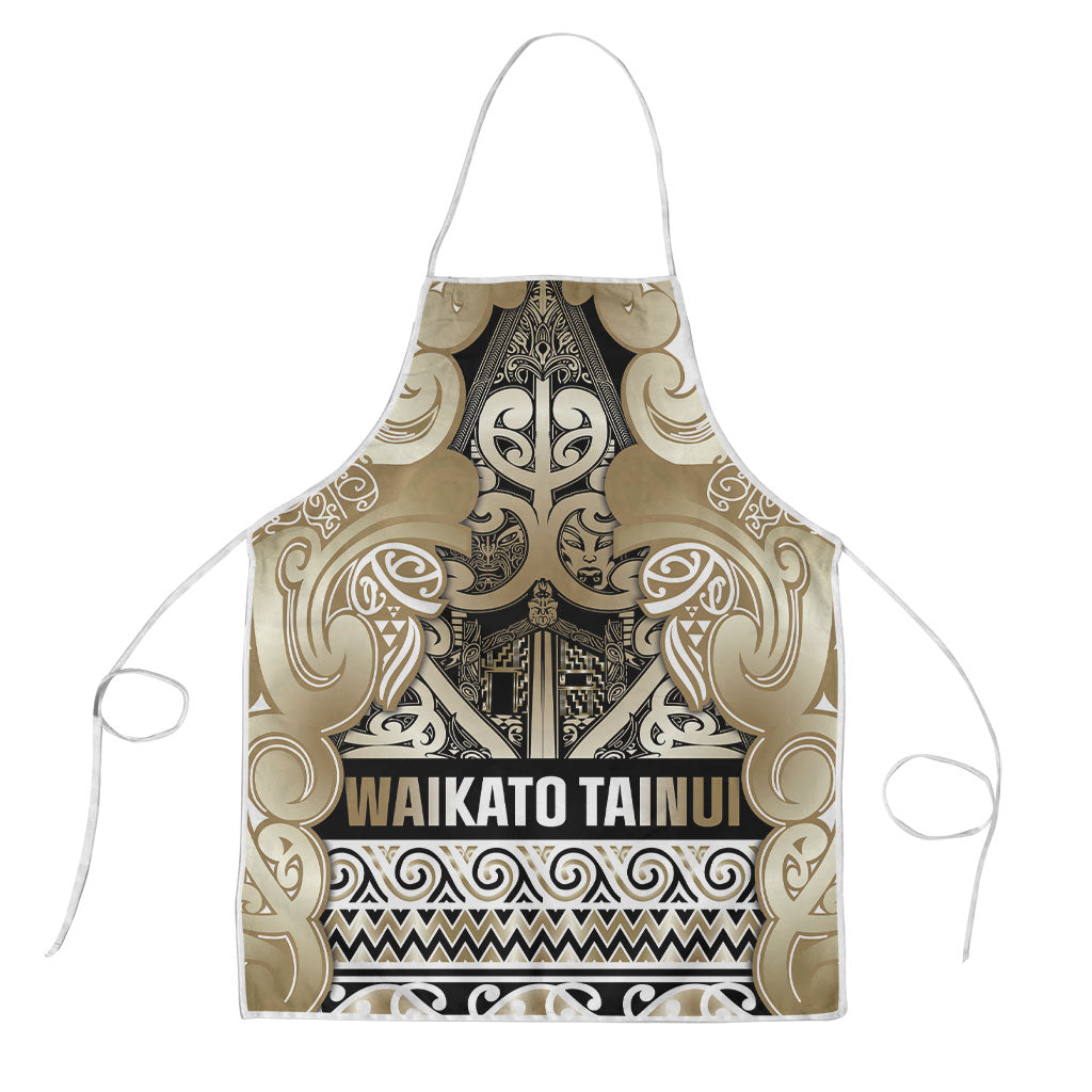 Aotearoa Iwi Waikato Tainui Apron Maori Wharenui House Tribal Pattern