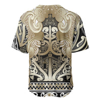 Aotearoa Iwi Waikato Tainui Baseball Jersey Maori Wharenui House Tribal Pattern