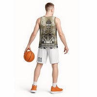Aotearoa Iwi Waikato Tainui Basketball Jersey Maori Wharenui House Tribal Pattern