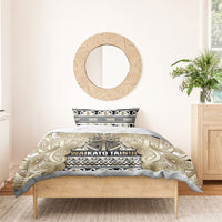 Aotearoa Iwi Waikato Tainui Bedding Set Maori Wharenui House Tribal Pattern