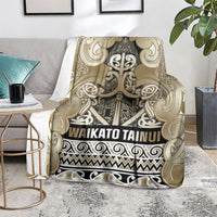 Aotearoa Iwi Waikato Tainui Blanket Maori Wharenui House Tribal Pattern