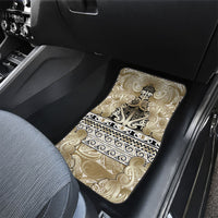 Aotearoa Iwi Waikato Tainui Car Mats Maori Wharenui House Tribal Pattern