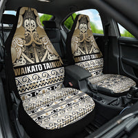 Aotearoa Iwi Waikato Tainui Car Seat Cover Maori Wharenui House Tribal Pattern
