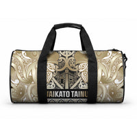 Aotearoa Iwi Waikato Tainui Duffle Bag Maori Wharenui House Tribal Pattern