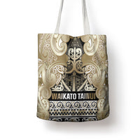 Aotearoa Iwi Waikato Tainui Tote Bag Maori Wharenui House Tribal Pattern