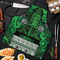 Aotearoa Iwi Ngati Maniapoto Apron Maori Wharenui House Tribal Pattern