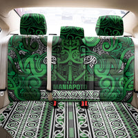 Aotearoa Iwi Ngati Maniapoto Back Car Seat Cover Maori Wharenui House Tribal Pattern