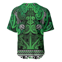 Aotearoa Iwi Ngati Maniapoto Baseball Jersey Maori Wharenui House Tribal Pattern