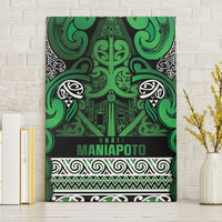 Aotearoa Iwi Ngati Maniapoto Canvas Wall Art Maori Wharenui House Tribal Pattern
