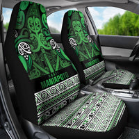 Aotearoa Iwi Ngati Maniapoto Car Seat Cover Maori Wharenui House Tribal Pattern