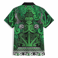 Aotearoa Iwi Ngati Maniapoto Hawaiian Shirt Maori Wharenui House Tribal Pattern