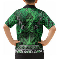 Aotearoa Iwi Ngati Maniapoto Hawaiian Shirt Maori Wharenui House Tribal Pattern