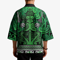 Aotearoa Iwi Ngati Maniapoto Kimono Maori Wharenui House Tribal Pattern