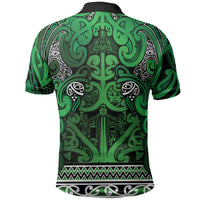 Aotearoa Iwi Ngati Maniapoto Polo Shirt Maori Wharenui House Tribal Pattern