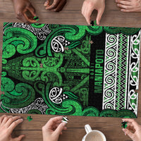 Aotearoa Iwi Ngati Maniapoto Puzzle Maori Wharenui House Tribal Pattern