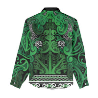 Aotearoa Iwi Ngati Maniapoto Women Casual Shirt Maori Wharenui House Tribal Pattern