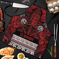 Aotearoa Iwi Te Arawa Apron Maori Wharenui House Tribal Pattern