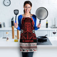 Aotearoa Iwi Te Arawa Apron Maori Wharenui House Tribal Pattern