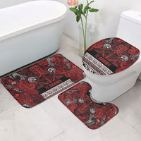 Aotearoa Iwi Te Arawa Bathroom Set Maori Wharenui House Tribal Pattern