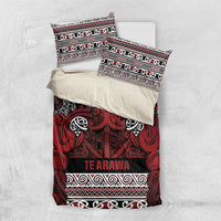 Aotearoa Iwi Te Arawa Bedding Set Maori Wharenui House Tribal Pattern