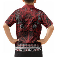 Aotearoa Iwi Te Arawa Hawaiian Shirt Maori Wharenui House Tribal Pattern