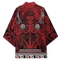 Aotearoa Iwi Te Arawa Kimono Maori Wharenui House Tribal Pattern