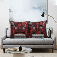 Aotearoa Iwi Te Arawa Pillow Cover Maori Wharenui House Tribal Pattern
