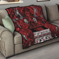 Aotearoa Iwi Te Arawa Quilt Maori Wharenui House Tribal Pattern