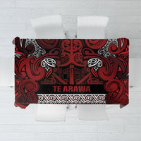 Aotearoa Iwi Te Arawa Tablecloth Maori Wharenui House Tribal Pattern