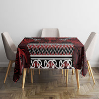 Aotearoa Iwi Te Arawa Tablecloth Maori Wharenui House Tribal Pattern