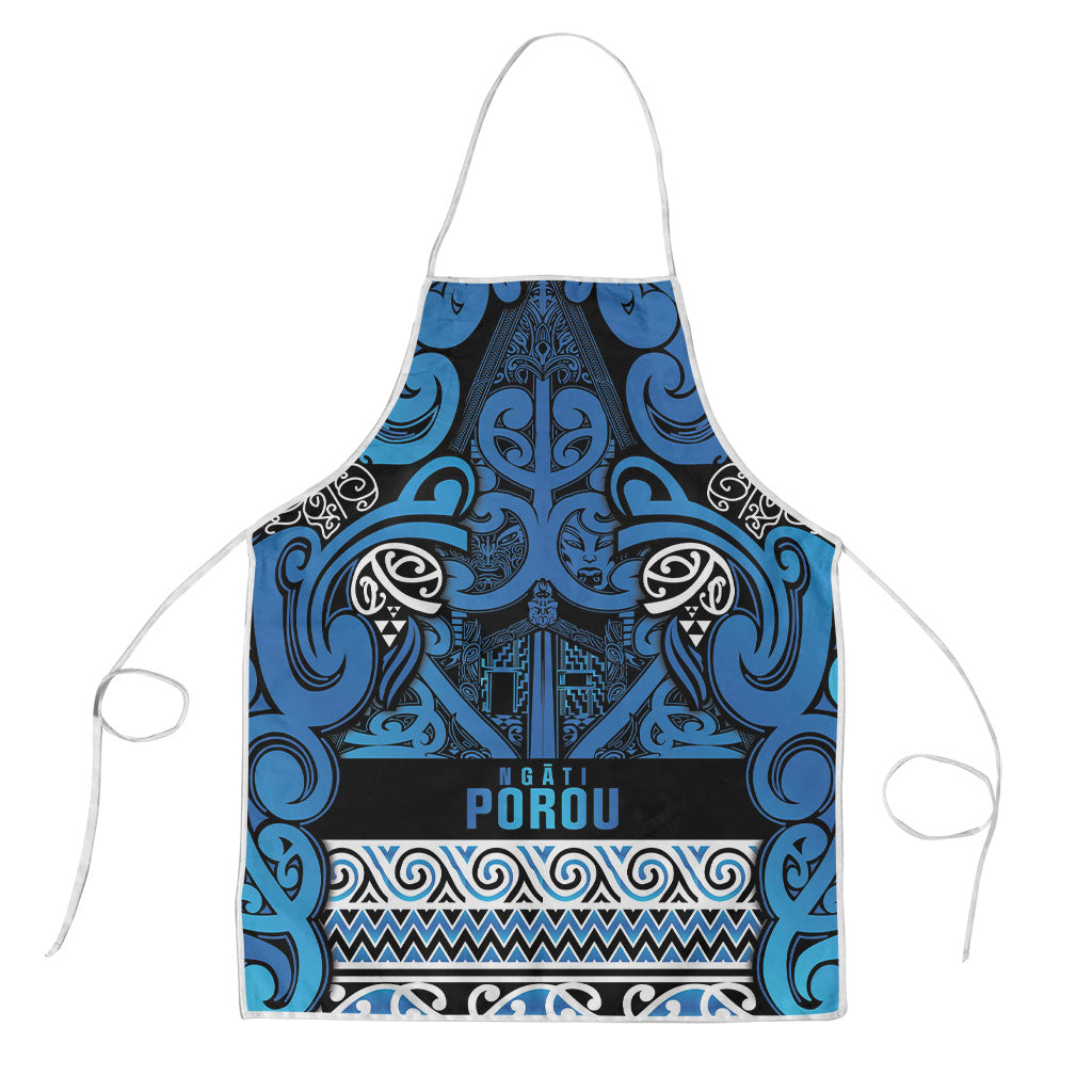 Aotearoa Iwi Ngati Porou Apron Maori Wharenui House Tribal Pattern