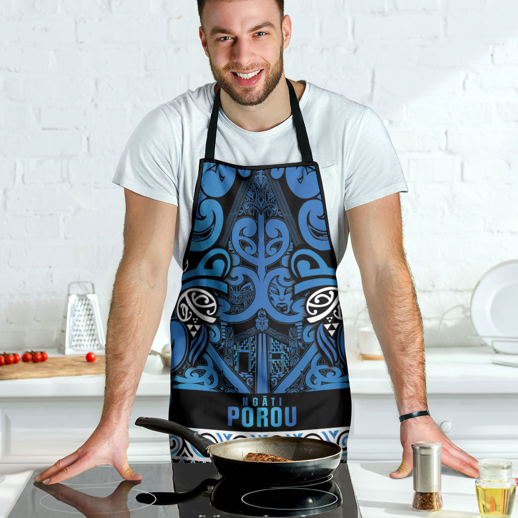 Aotearoa Iwi Ngati Porou Apron Maori Wharenui House Tribal Pattern