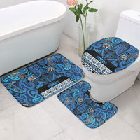 Aotearoa Iwi Ngati Porou Bathroom Set Maori Wharenui House Tribal Pattern