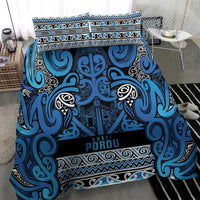 Aotearoa Iwi Ngati Porou Bedding Set Maori Wharenui House Tribal Pattern