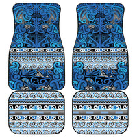 Aotearoa Iwi Ngati Porou Car Mats Maori Wharenui House Tribal Pattern
