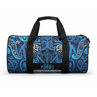 Aotearoa Iwi Ngati Porou Duffle Bag Maori Wharenui House Tribal Pattern