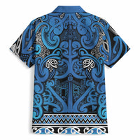 Aotearoa Iwi Ngati Porou Hawaiian Shirt Maori Wharenui House Tribal Pattern