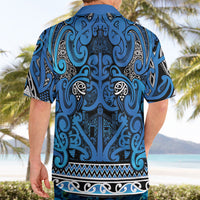 Aotearoa Iwi Ngati Porou Hawaiian Shirt Maori Wharenui House Tribal Pattern