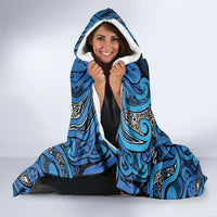 Aotearoa Iwi Ngati Porou Hooded Blanket Maori Wharenui House Tribal Pattern